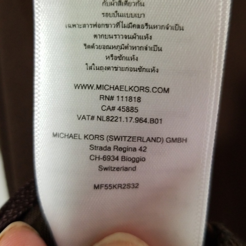 Michael Kors sleevless brown top fringe bottom - Picture 8 of 8